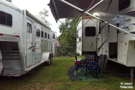Horse Trailer Camping