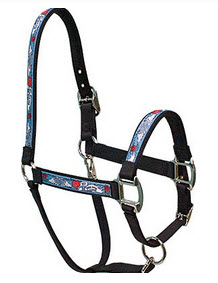 Red Haute Horse Halters