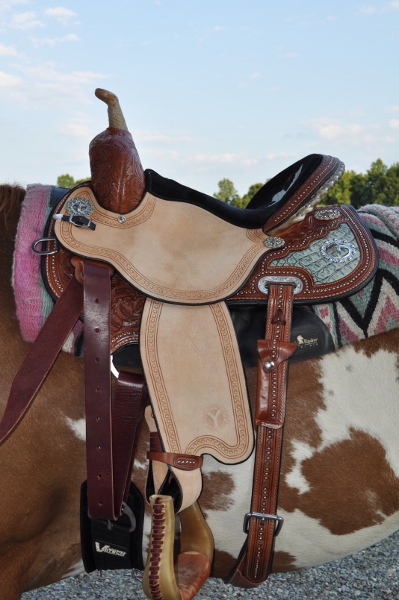 kelly kaminski barrel saddle