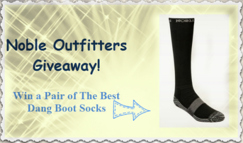 Noble Outfitter Sock Giveaway