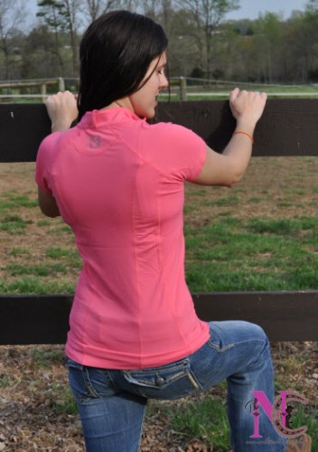 Noble Outfitters Pink Shirt back