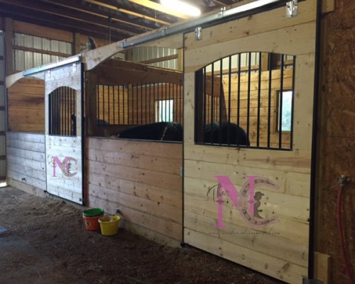 custom stall doors