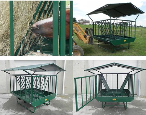 hay bale feeder