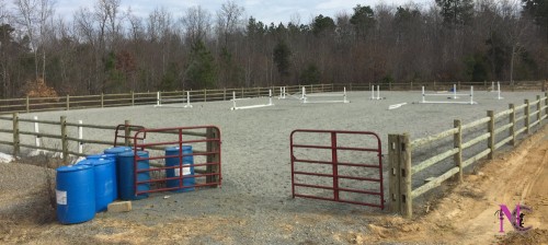 jumping arena