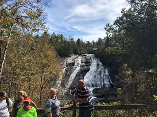 High Falls Waterfall at Dupont