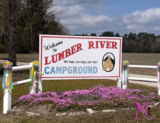 LumberRiver welcome sign