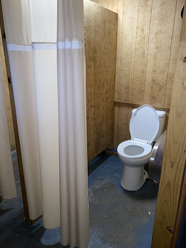 High Country Campground Men's Bathroom